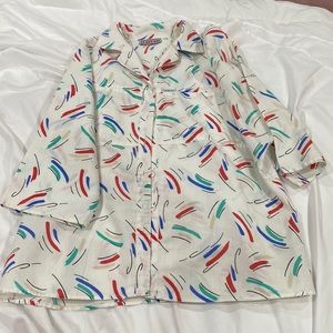 Cabrais vintage over sized button up